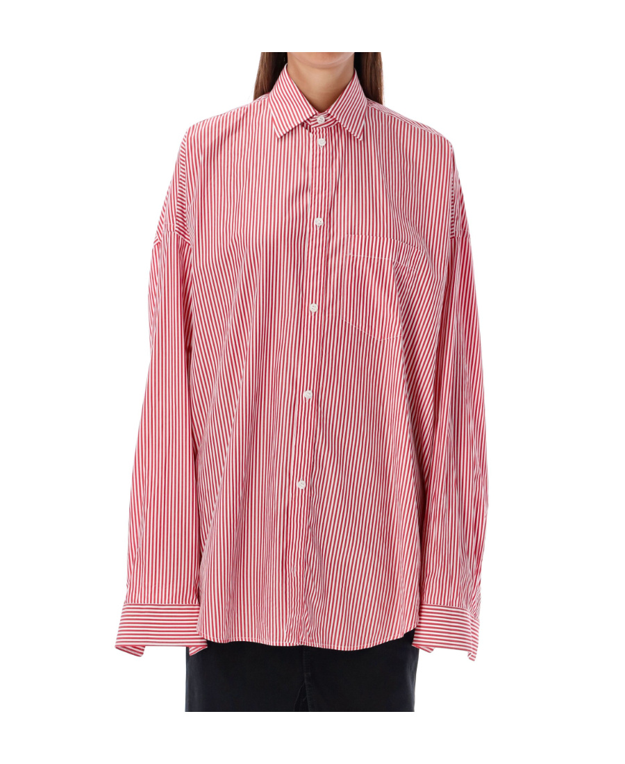 Balenciaga Women Shirt With Logo In Pink