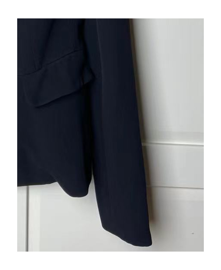 Burberry Long-sleeved Casual Jacket In Black