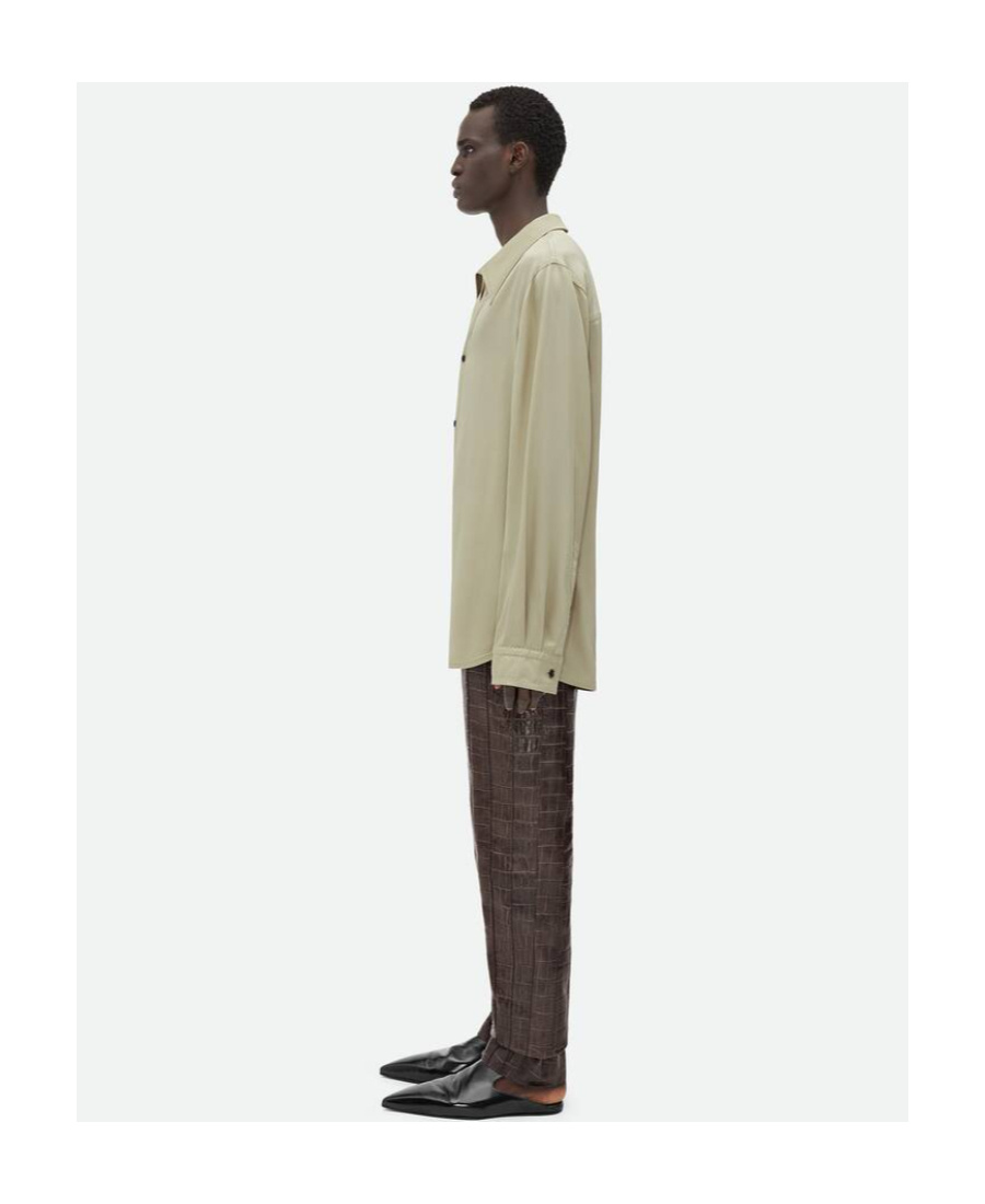 Bottega Veneta Open Thread Detail Shirt In Nude