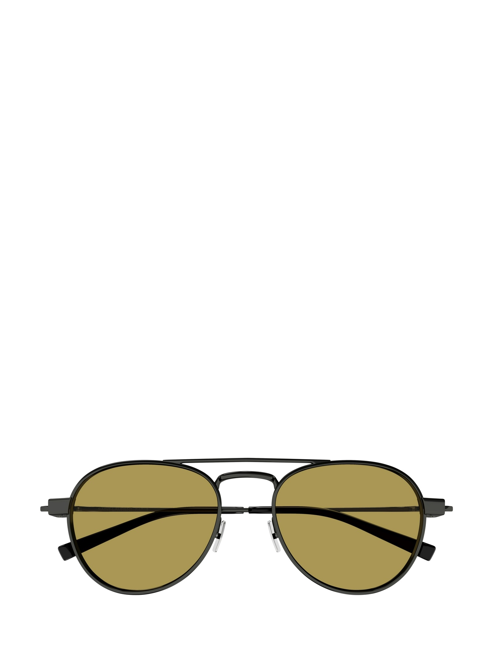 Saint Laurent 54mm Aviator Sunglasses In Green