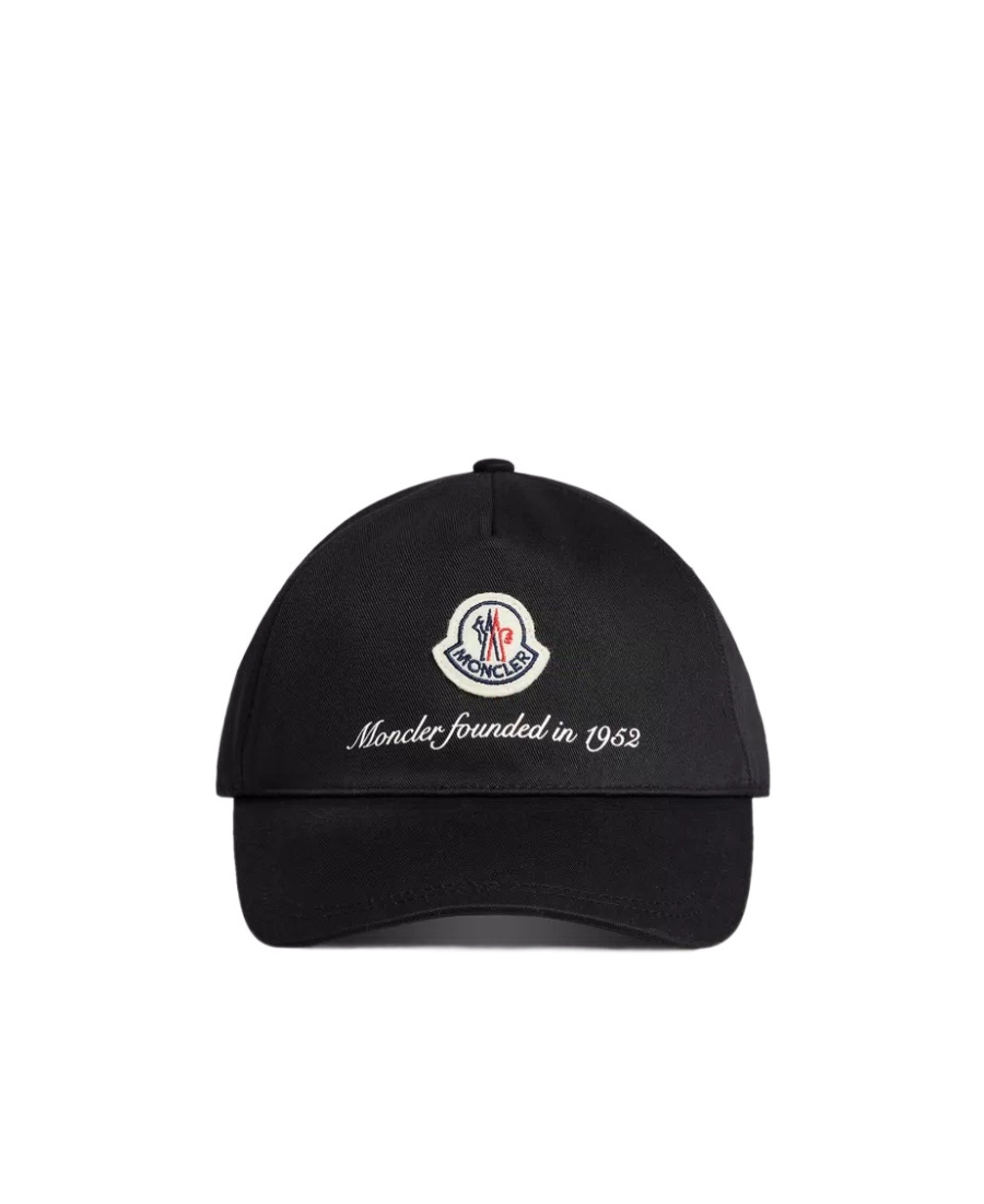 MONCLER GABARDINE BASEBALL CAP