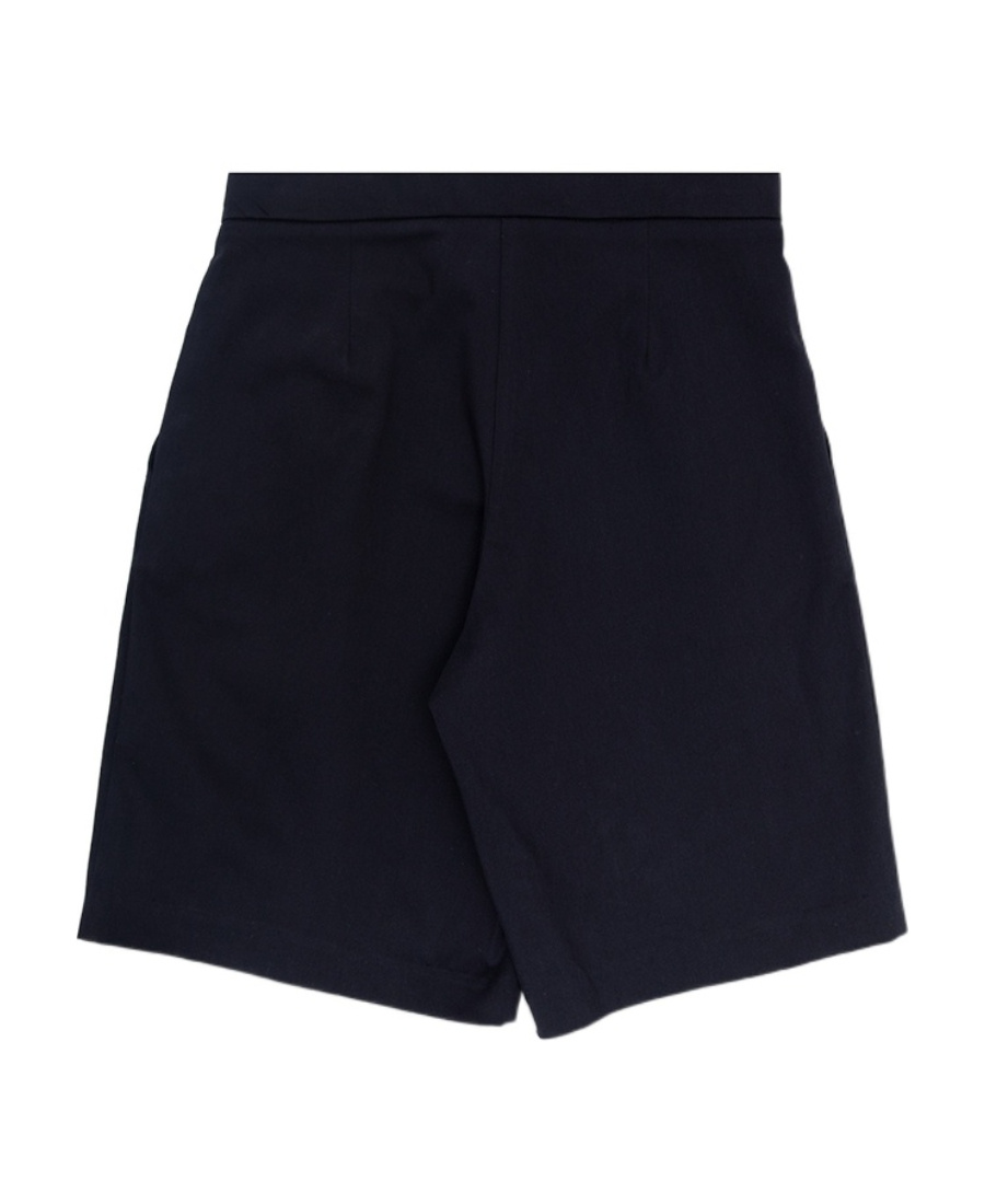 Balmain Pleated Tailored Shorts In Black