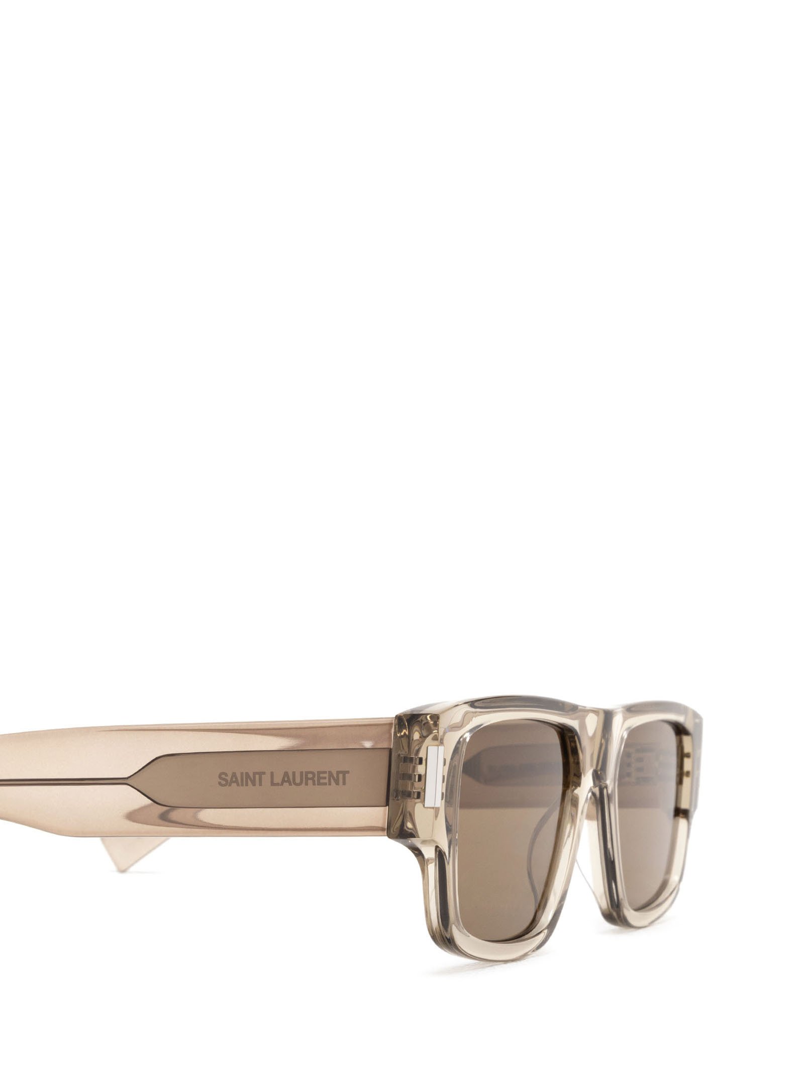 Saint Laurent Sl659 Square-frame Sunglasses In Green