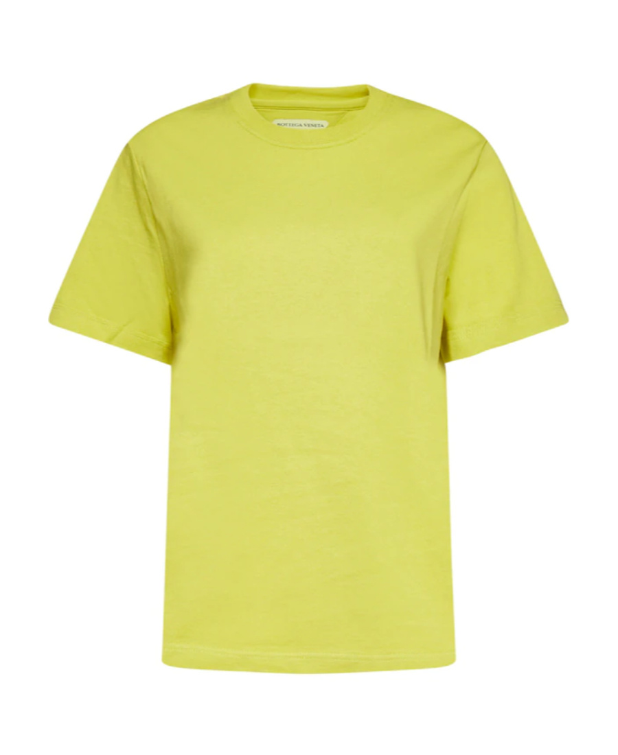 Bottega Veneta Sunrise Cotton-jersey T-shirt In Yellow