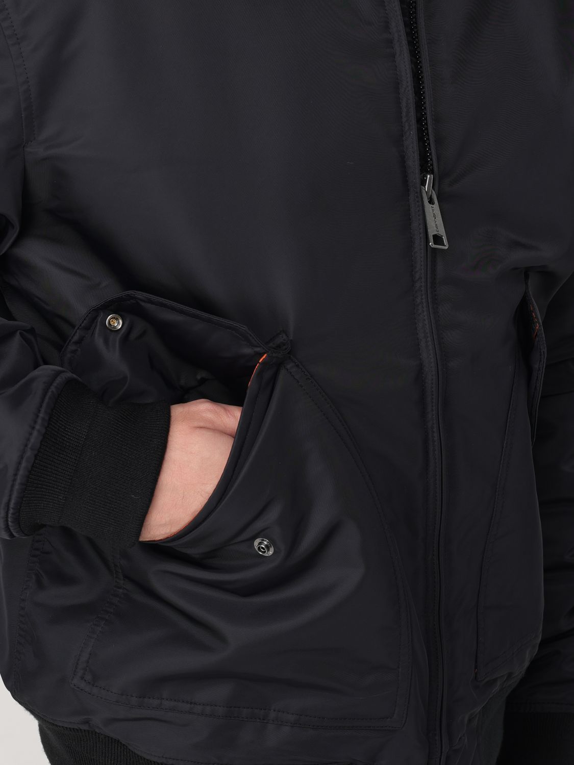 Carhartt Olten Bomber Jacket In Black