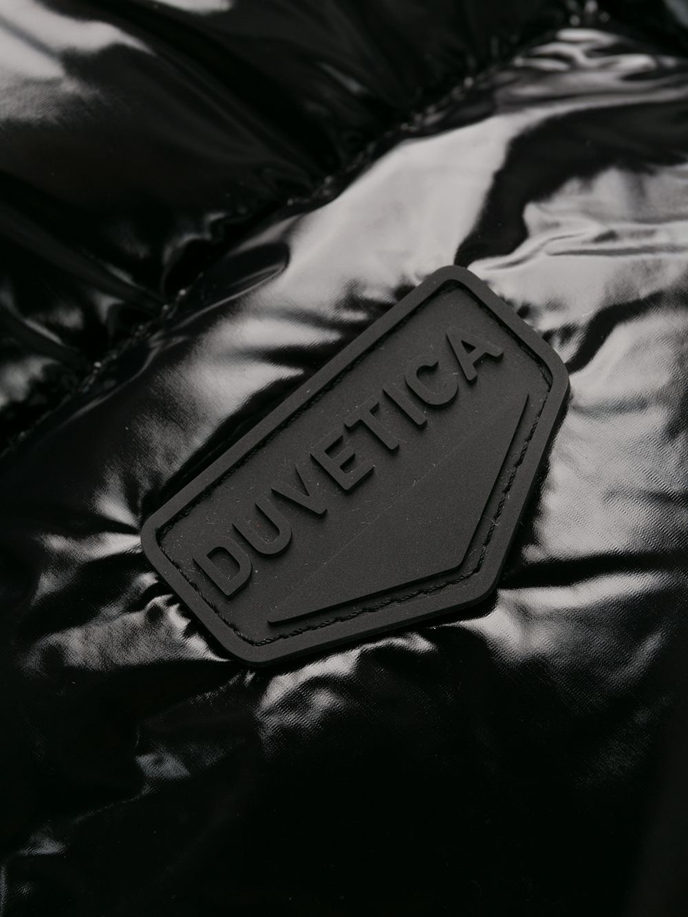Duvetica Black Bellatrix Short Style Down Jacket In Black