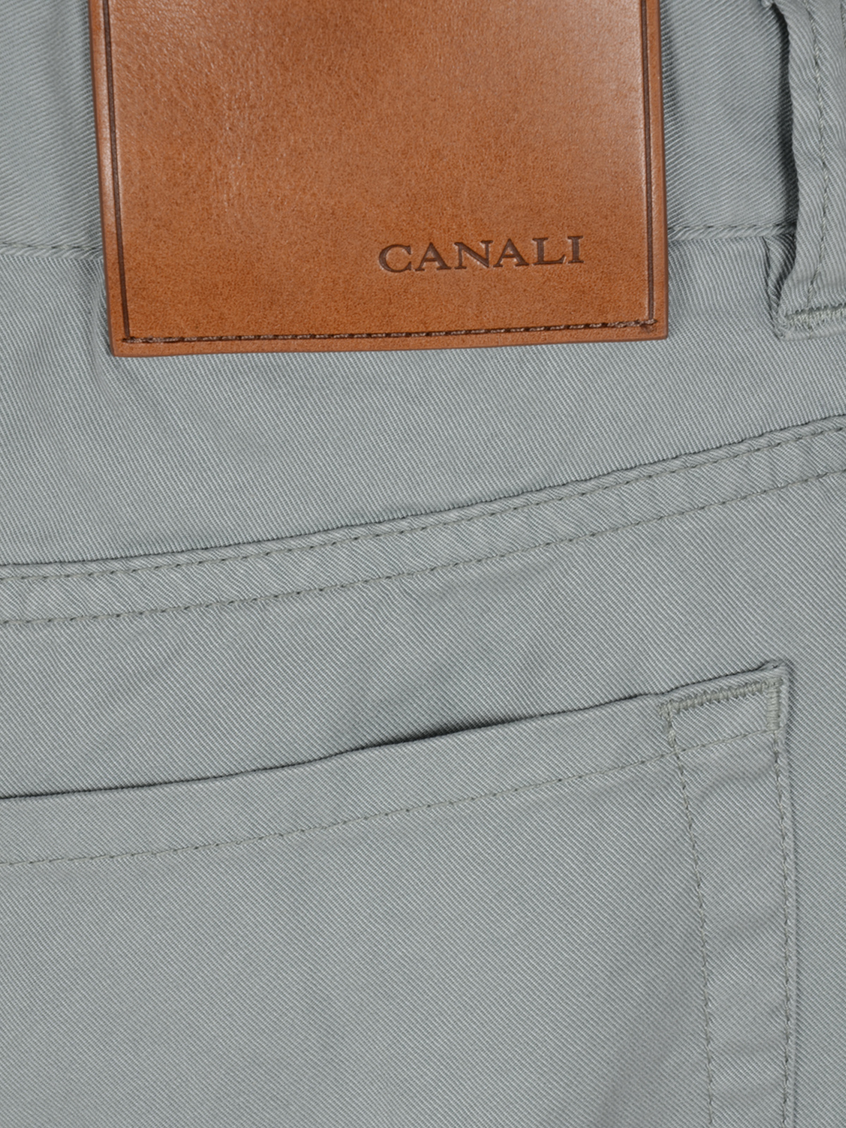 Canali Belt Loop Track Pants In Gray