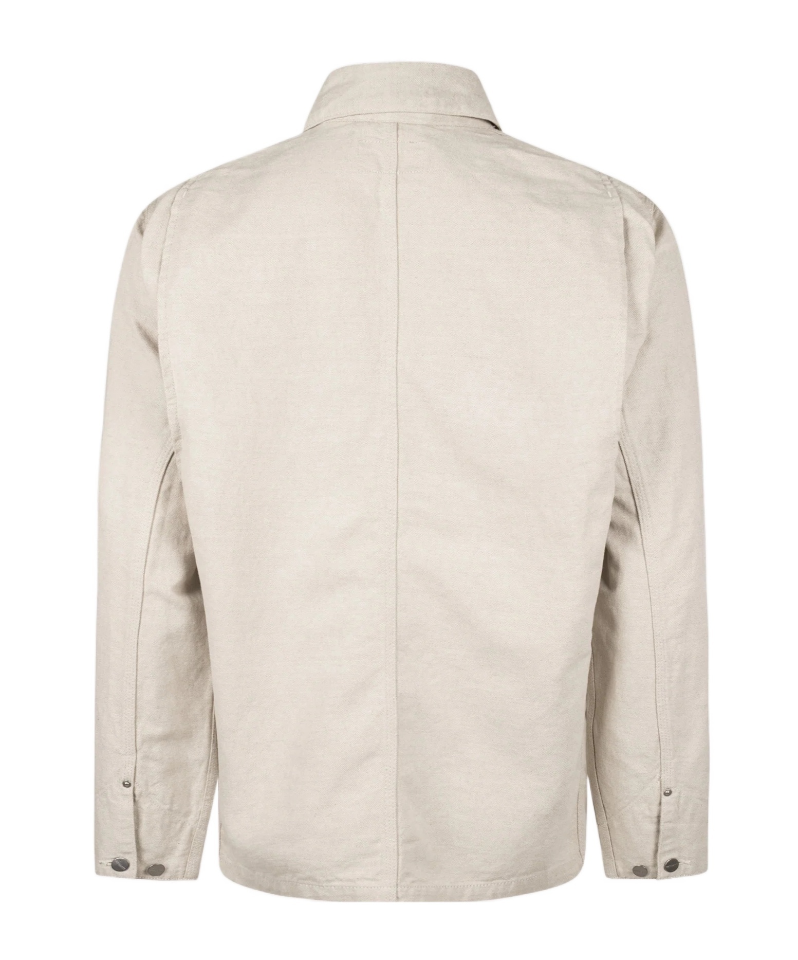 Carhartt Wip Logo-patch Button-up Shirt In White