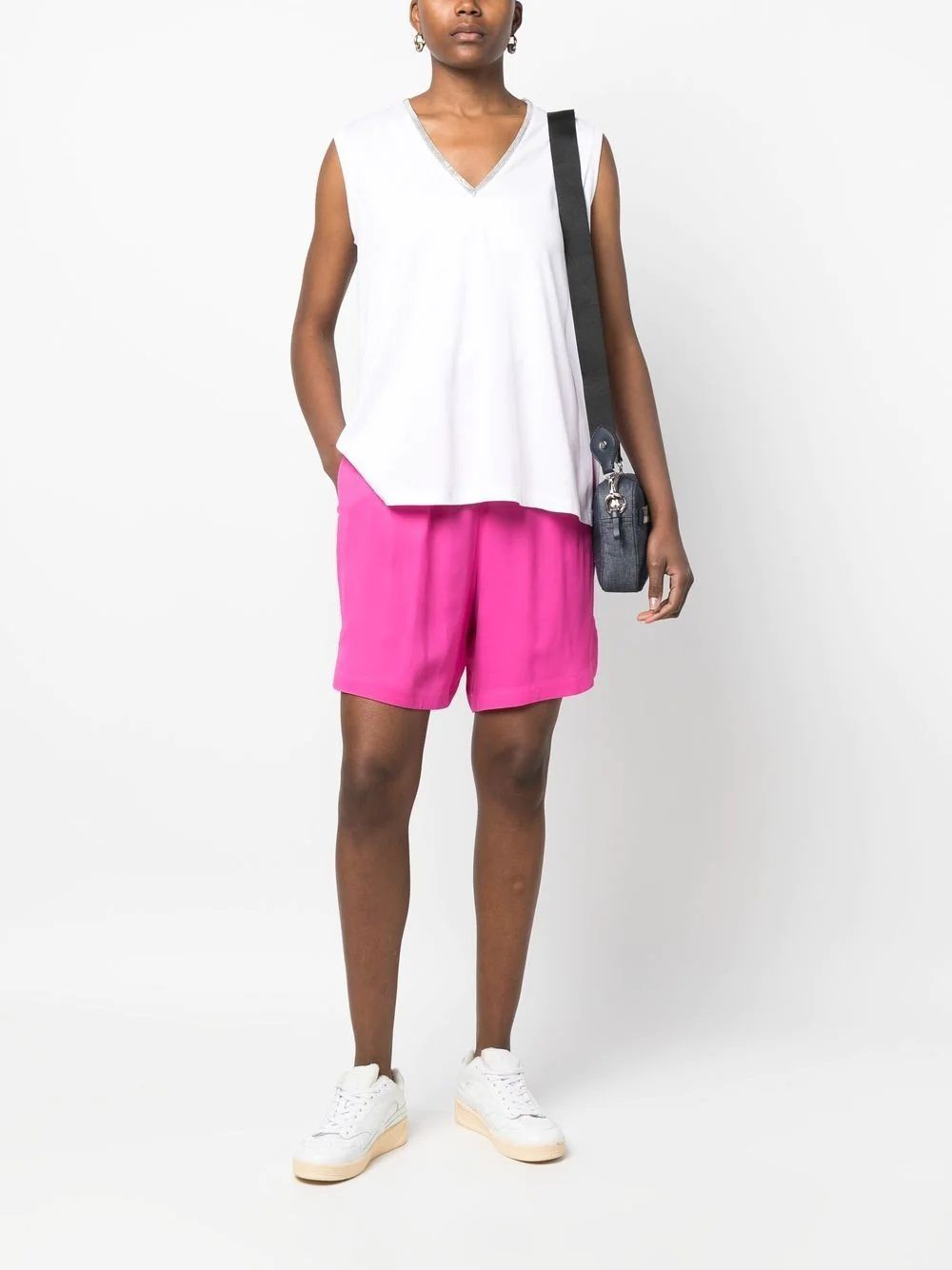 FABIANA FILIPPI FABIANA FILIPPI JERSEY VEST TOP
