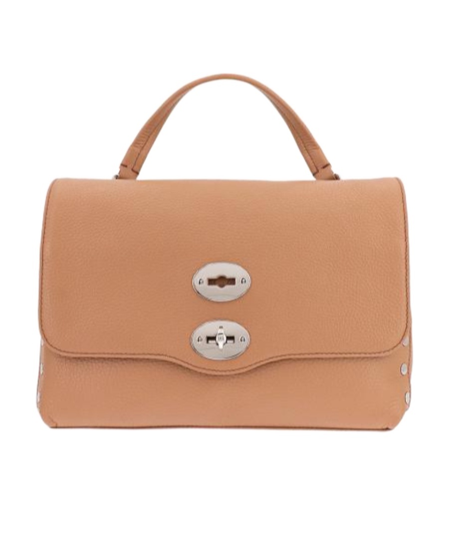 Zanellato Postina Daily Baby Leather Bag In Pink