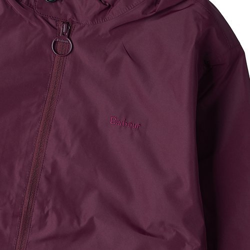 Shop Barbour Long-sleeved Casual Jacket In Red