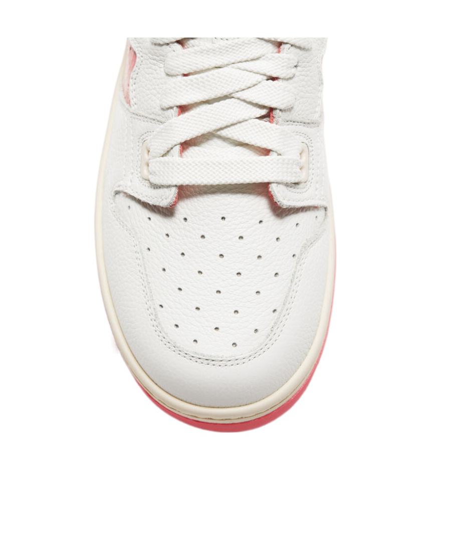Acne Studios 08sthlm Low Pop M Sneakers - Leather - White/pink In White