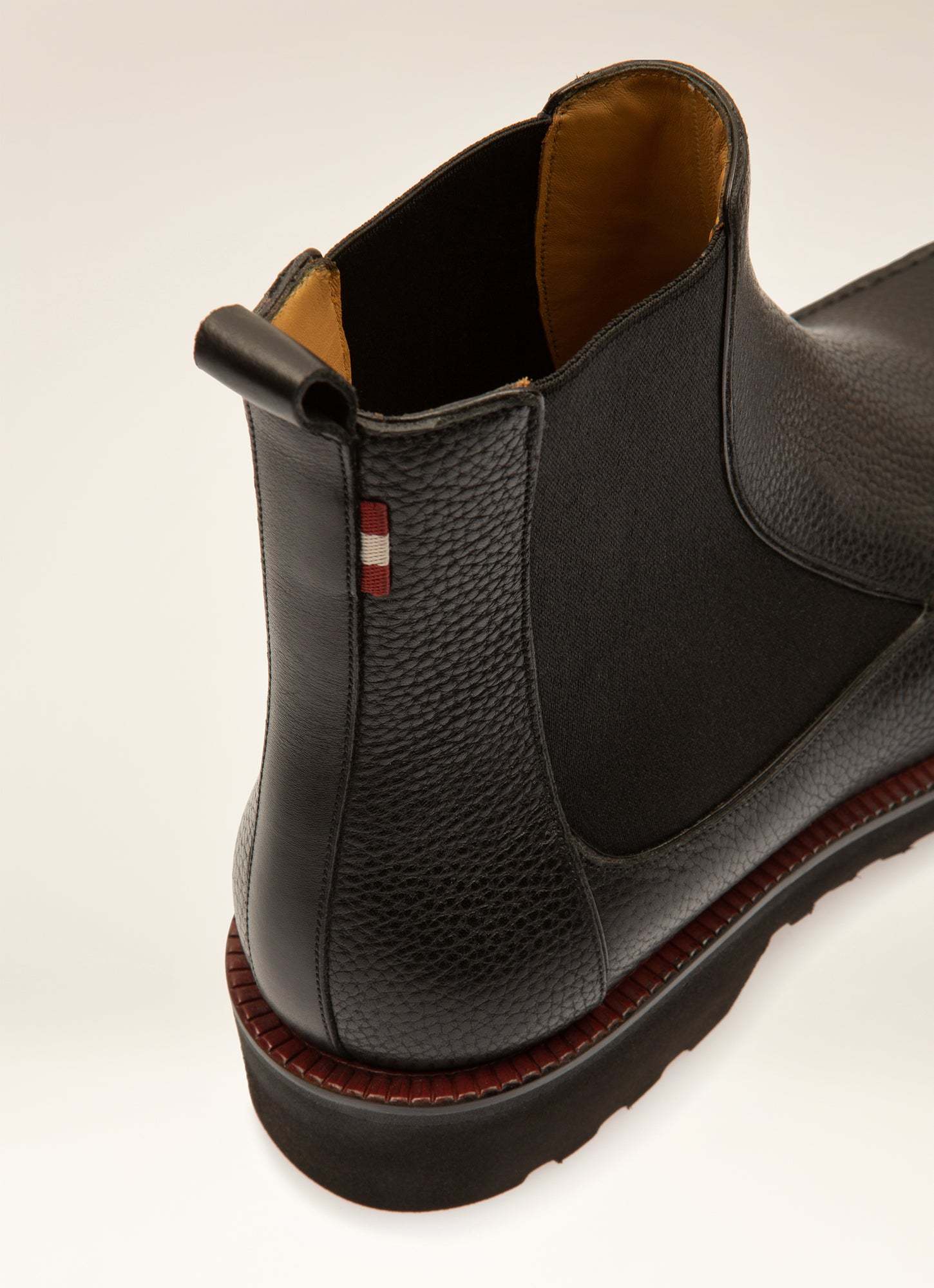 Bally Noiry Round-headed Boots In Black