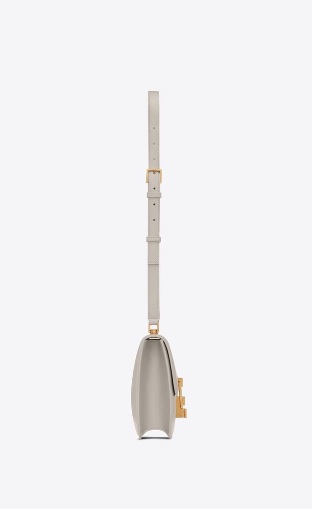 Saint Laurent Le Carré Satchel In White