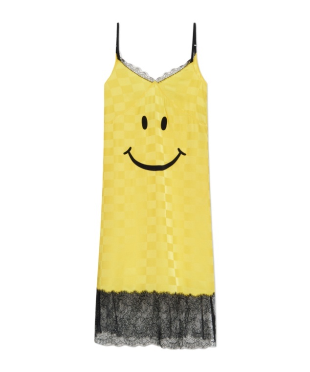 Moschino Sleeveless Dress In Yellow
