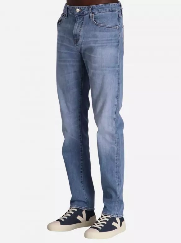 Armani Exchange J13 Jeans In Blue