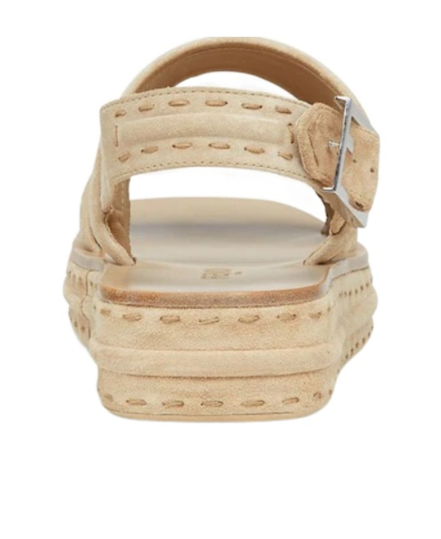 サンダル Fendi Cappuccino suede sandals Fendi Cappuccino Suede Sandals In Neutral | ModeSens