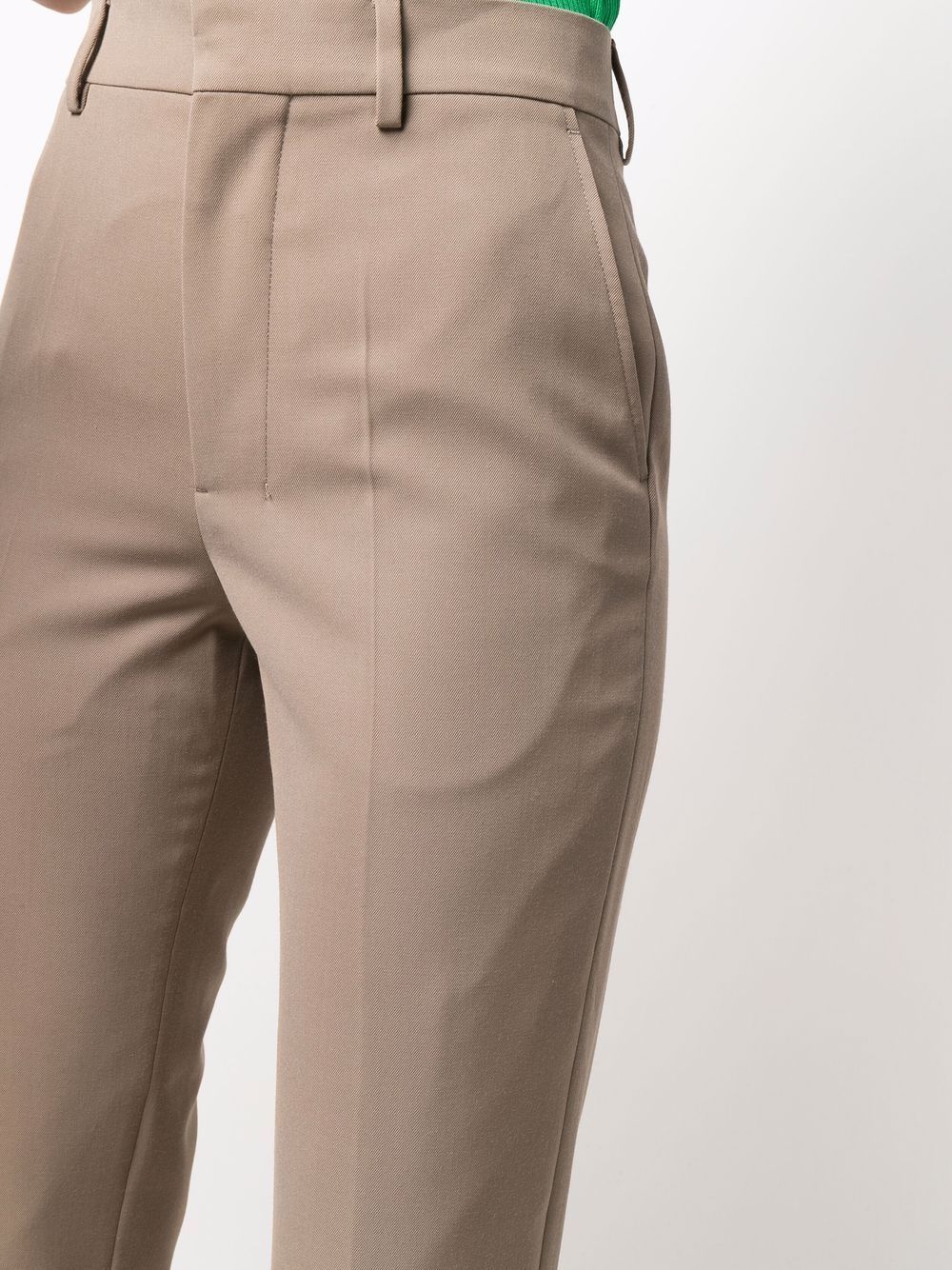 Shop Ami Alexandre Mattiussi Straight Leg Casual Pants