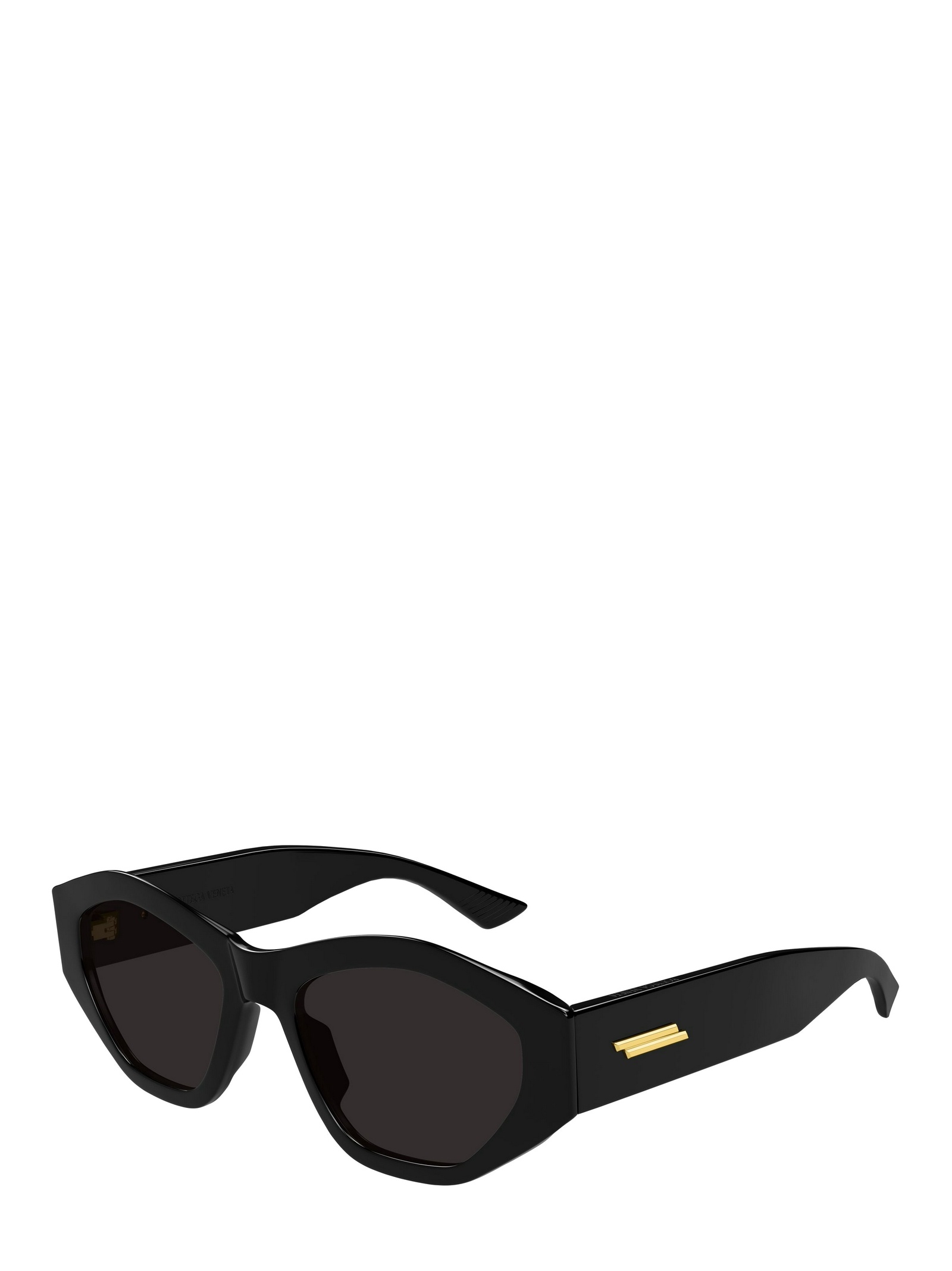 Bottega Veneta Eyewear Geometric Frame Sunglasses In Black