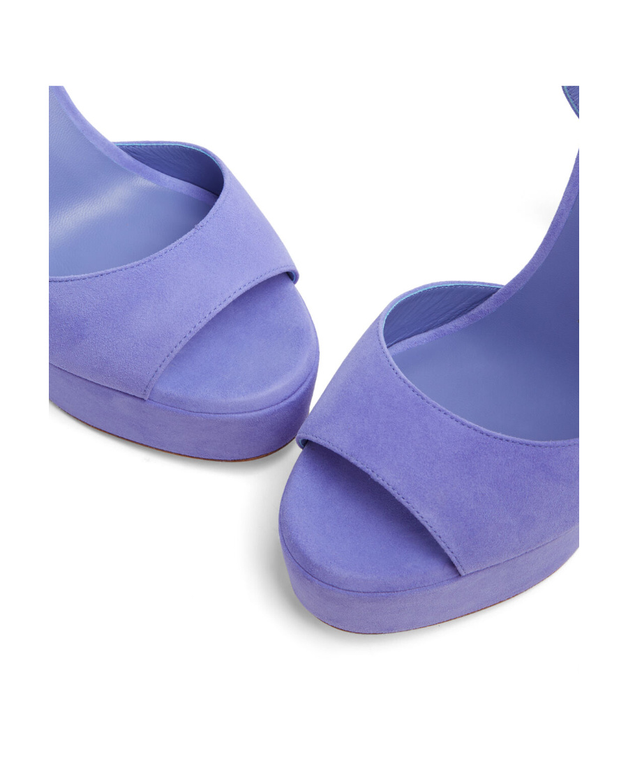 Stuart Weitzman Ryder Ii Thick-soled Sandals In Blue