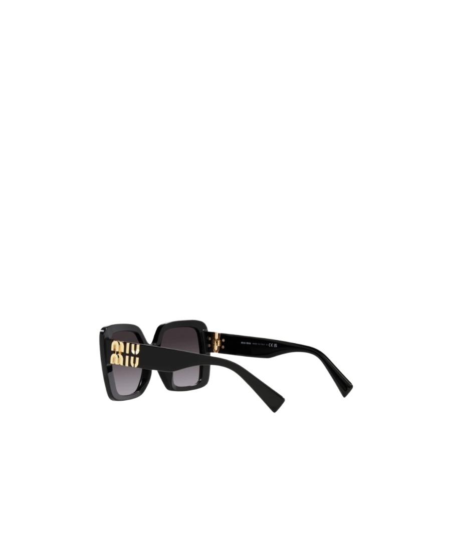 Miu Miu Grey Gradient Square Ladies Sunglasses Mu 10ys 1ab5d1 56 In Black