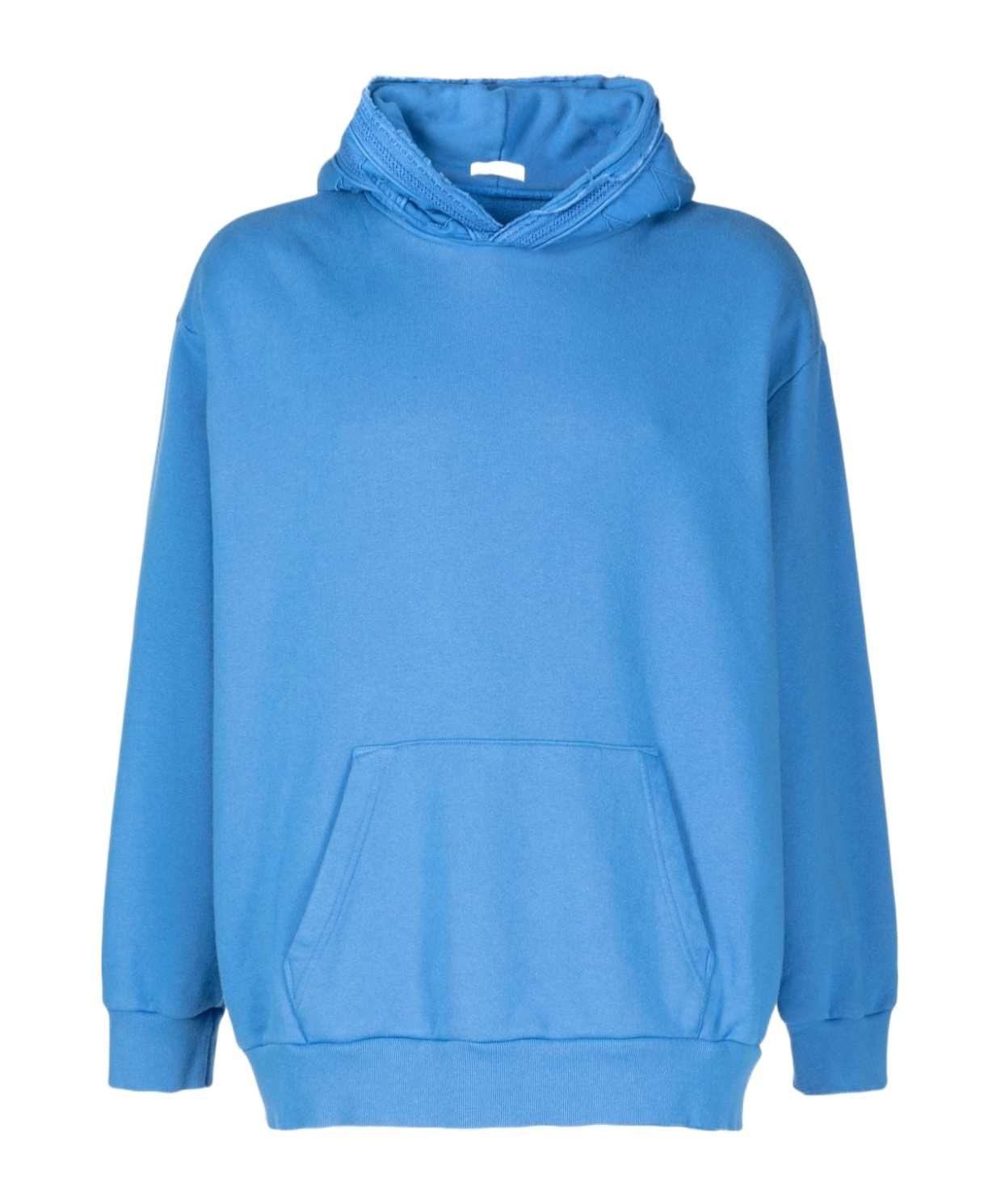 Undercover Embroidered-trim Cotton Hoodie In Blue