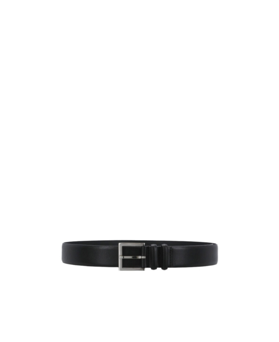 Orciani Buckle Belt In Black