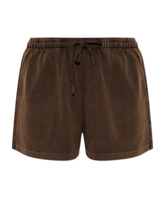 The Upside Drawstring Shorts In Brown
