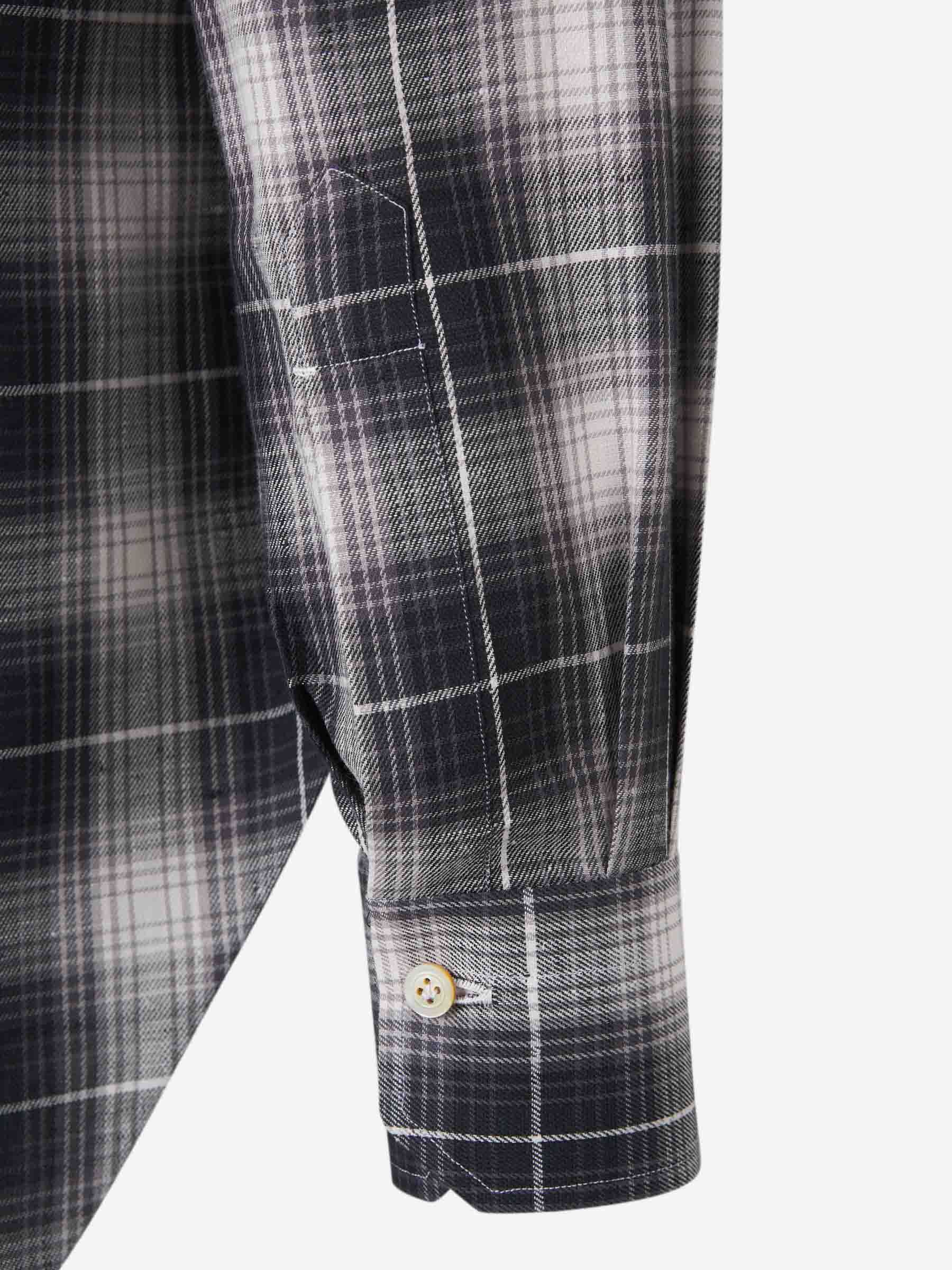 KITON CHECKERED SHIRT 