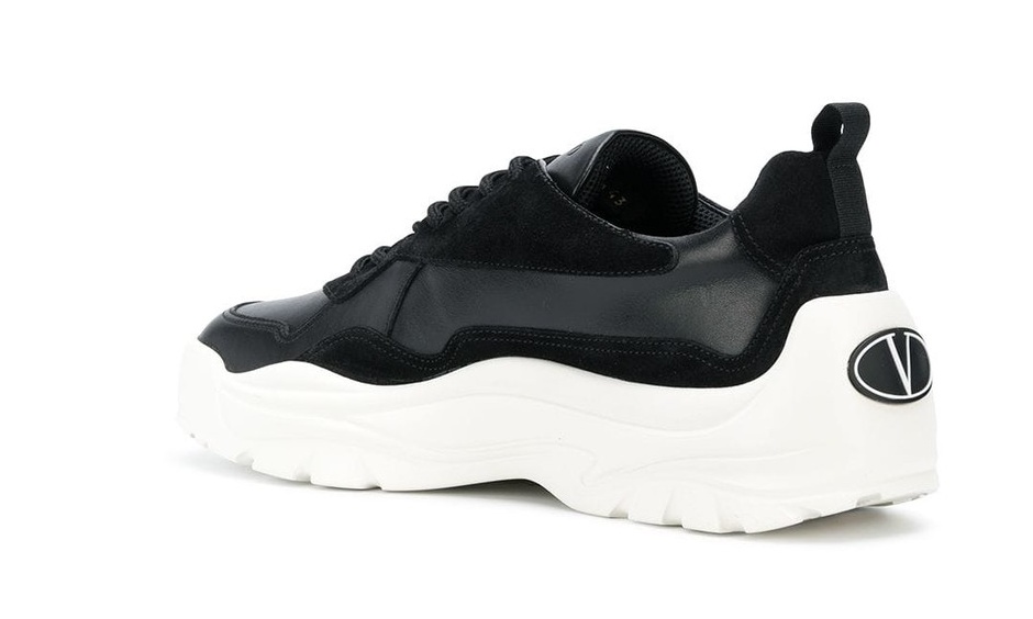 Valentino Sneaker Gumboy In Black
