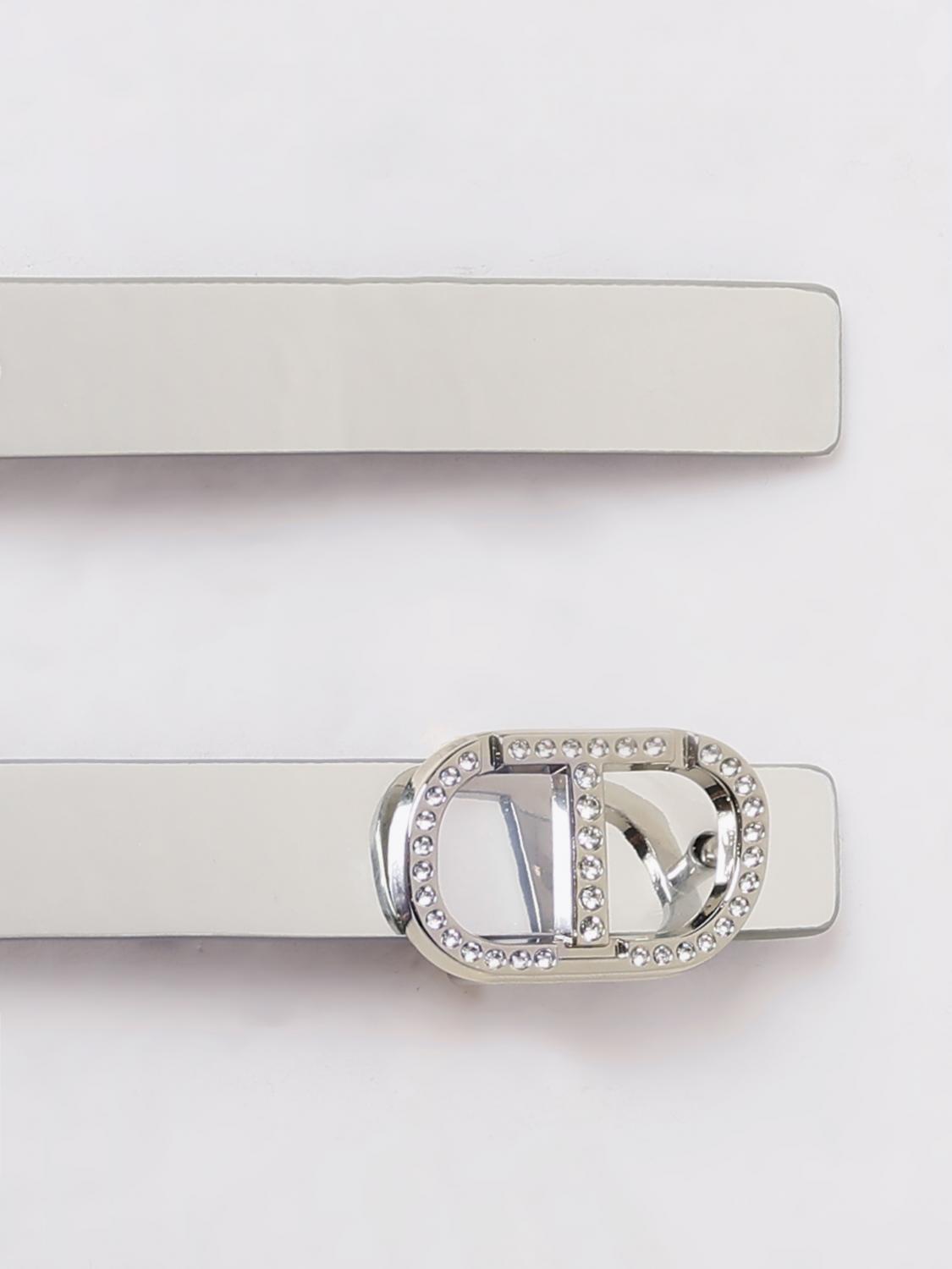 Twinset Logo Belt In Black