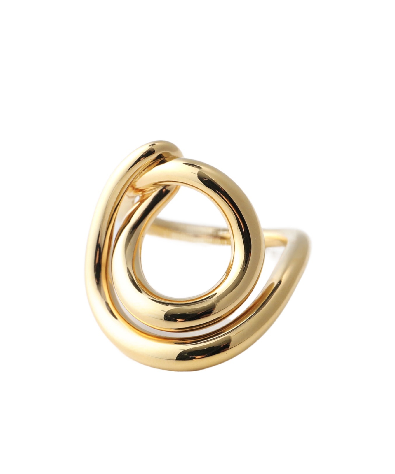 Charlotte Chesnais Irregular Ring In Yellow