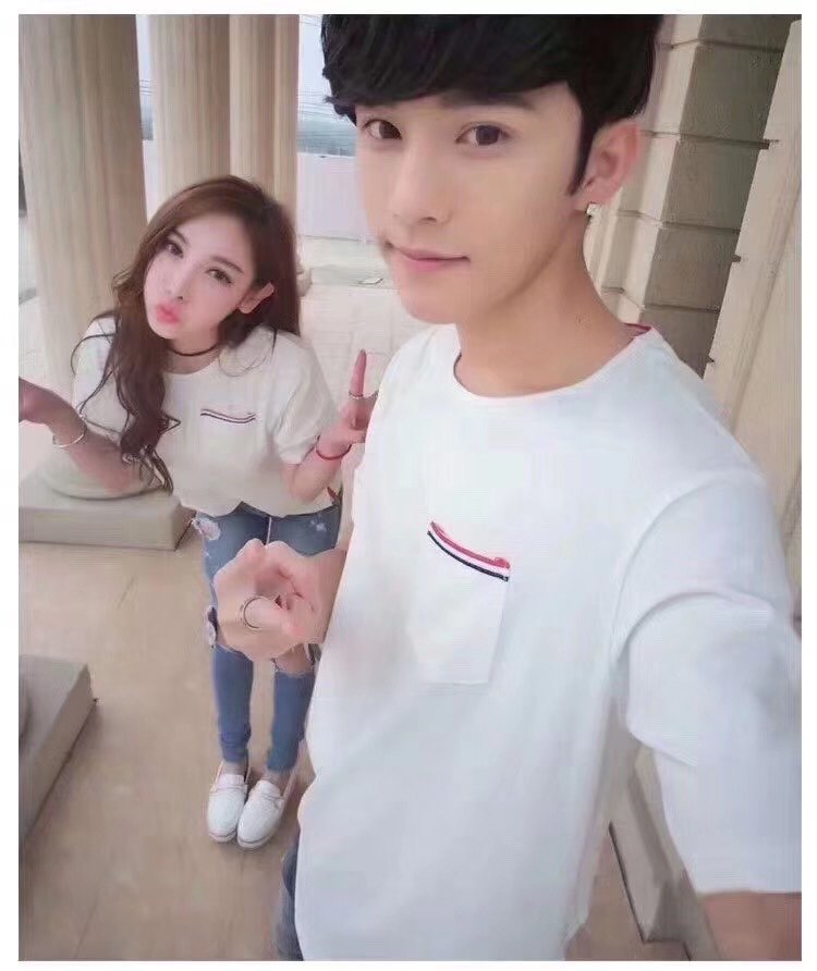 Shop Thom Browne Pocket Cotton T-shirt In White