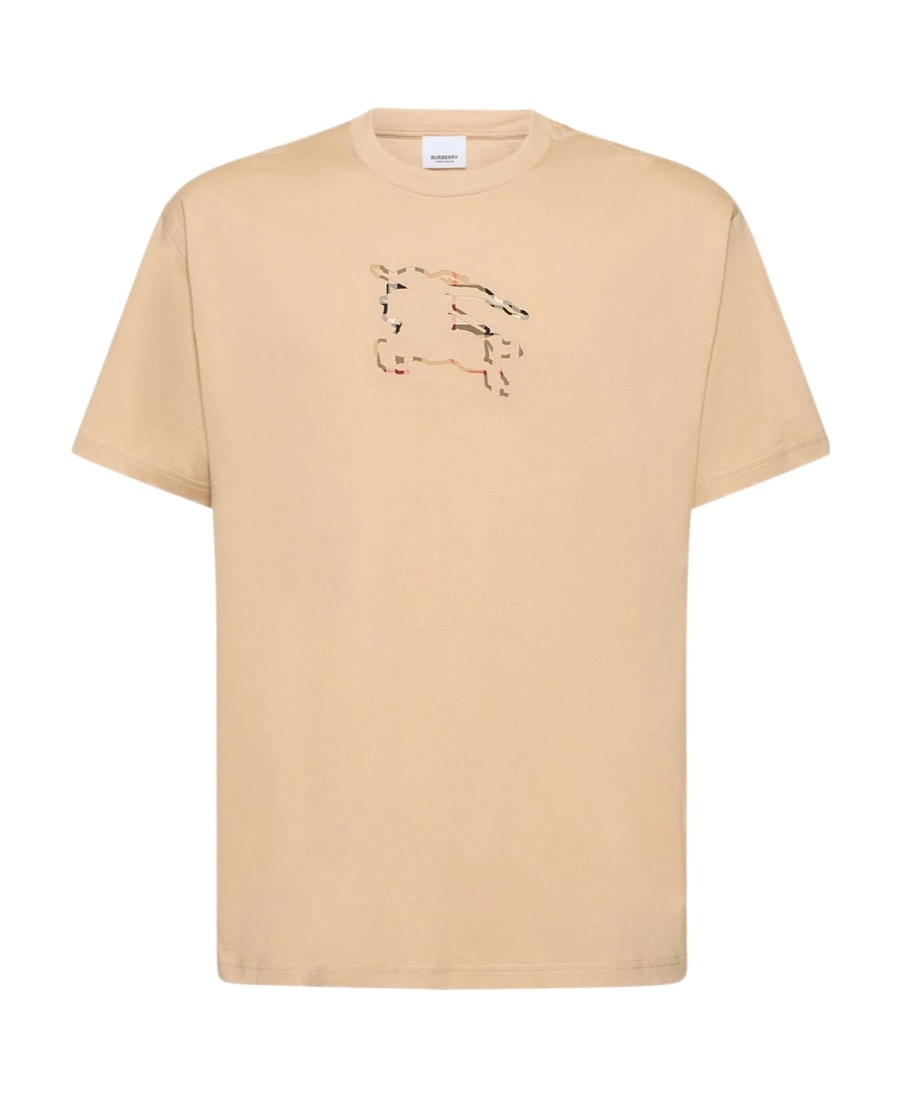 Burberry Plain Knitted Short-sleeved T-shirt