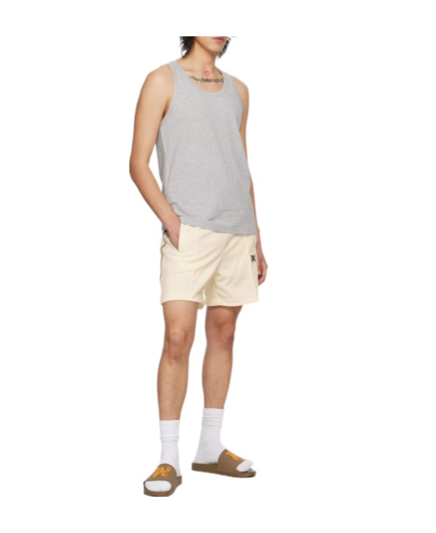 Palm Angels Essential Simple Vest In White