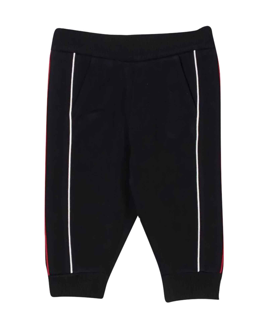Moncler Side-stripe Tracksuit Trousers In Midnight Blue