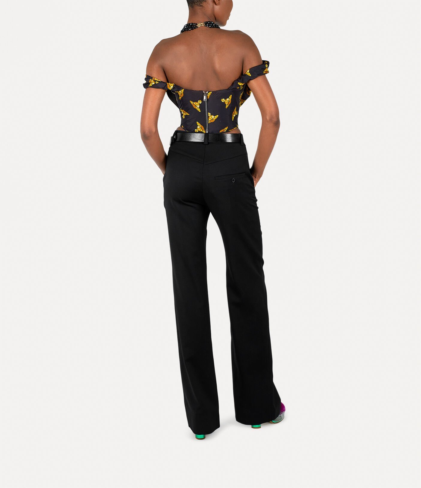Vivienne Westwood Straight Casual Pants In Black