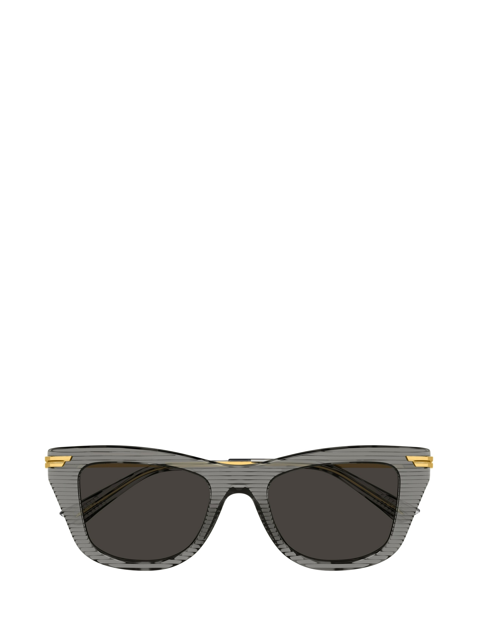Bottega Veneta Eyewear Cat-eye Frame Sunglasses In Black