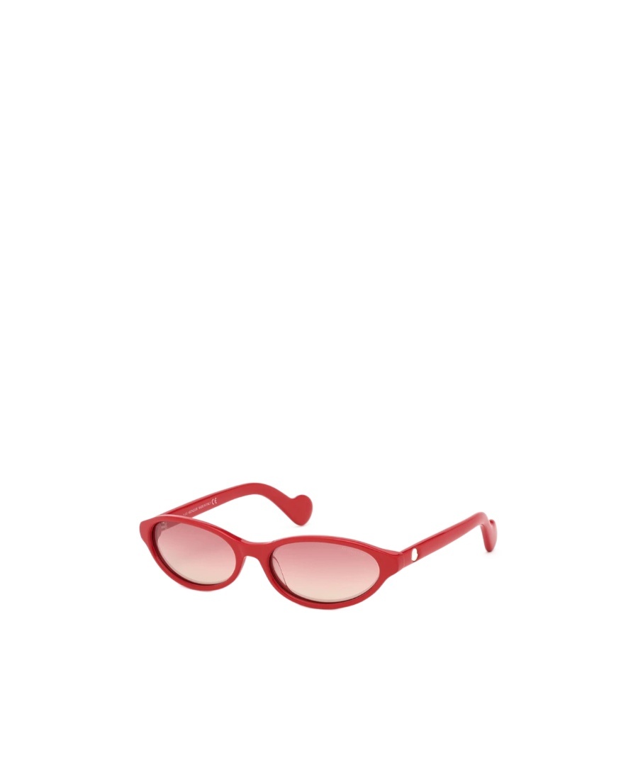 MONCLER MONCLER EYEWEAR OVAL FRAME SUNGLASSES 