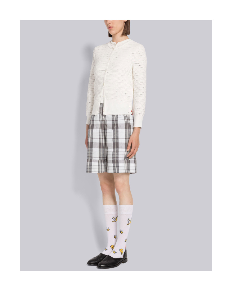 Thom Browne Slip-on Brogue Shoes In Black