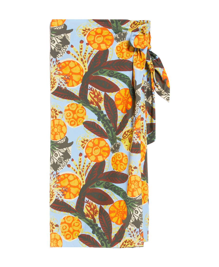 Weekend Max Mara Printed Skirt In Multicolor