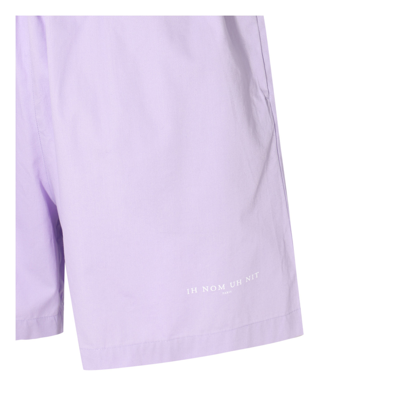Ih Nom Uh Nit Logo-print Elasticated-waist Shorts In Purple