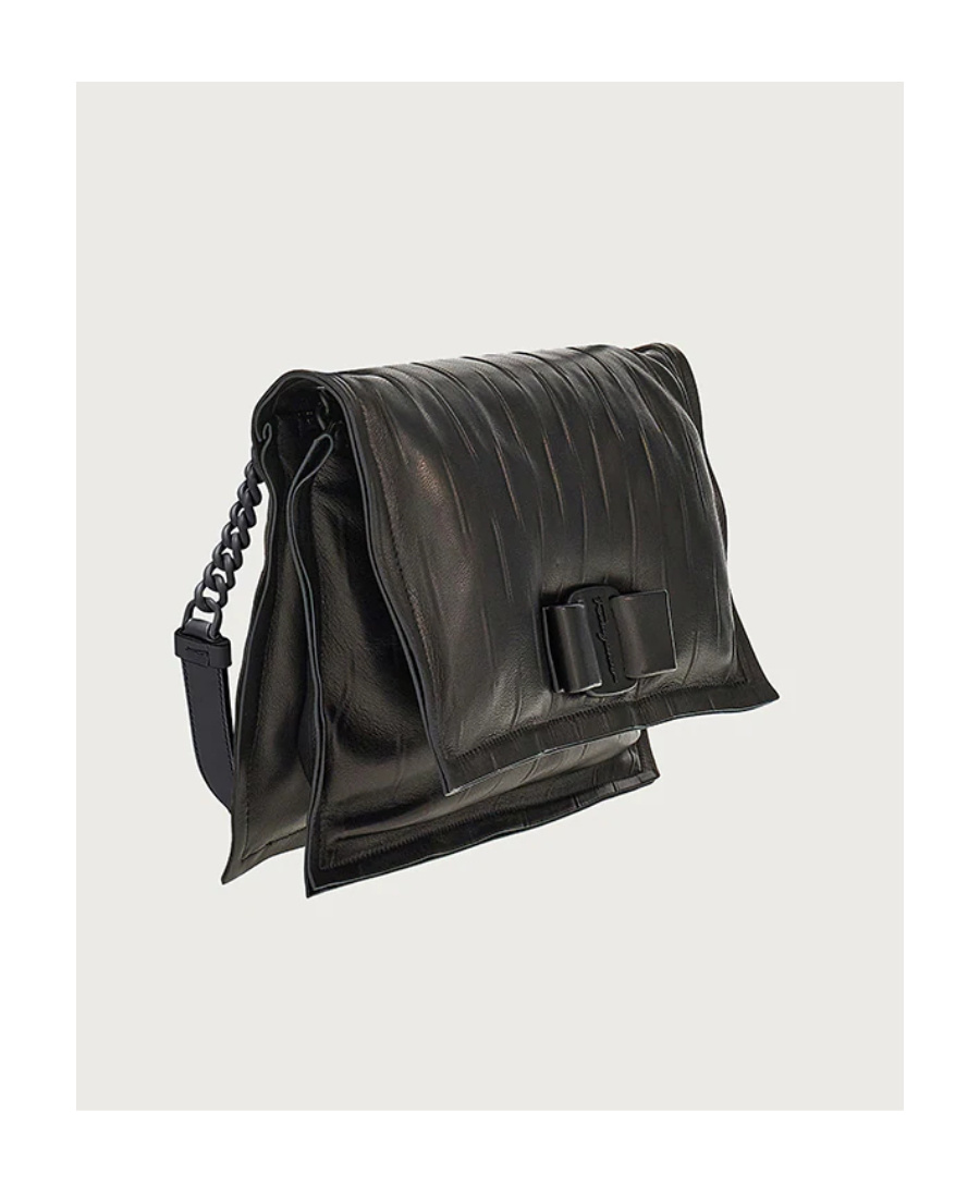 FERRAGAMO BOWKNOT SHOULDER BAG