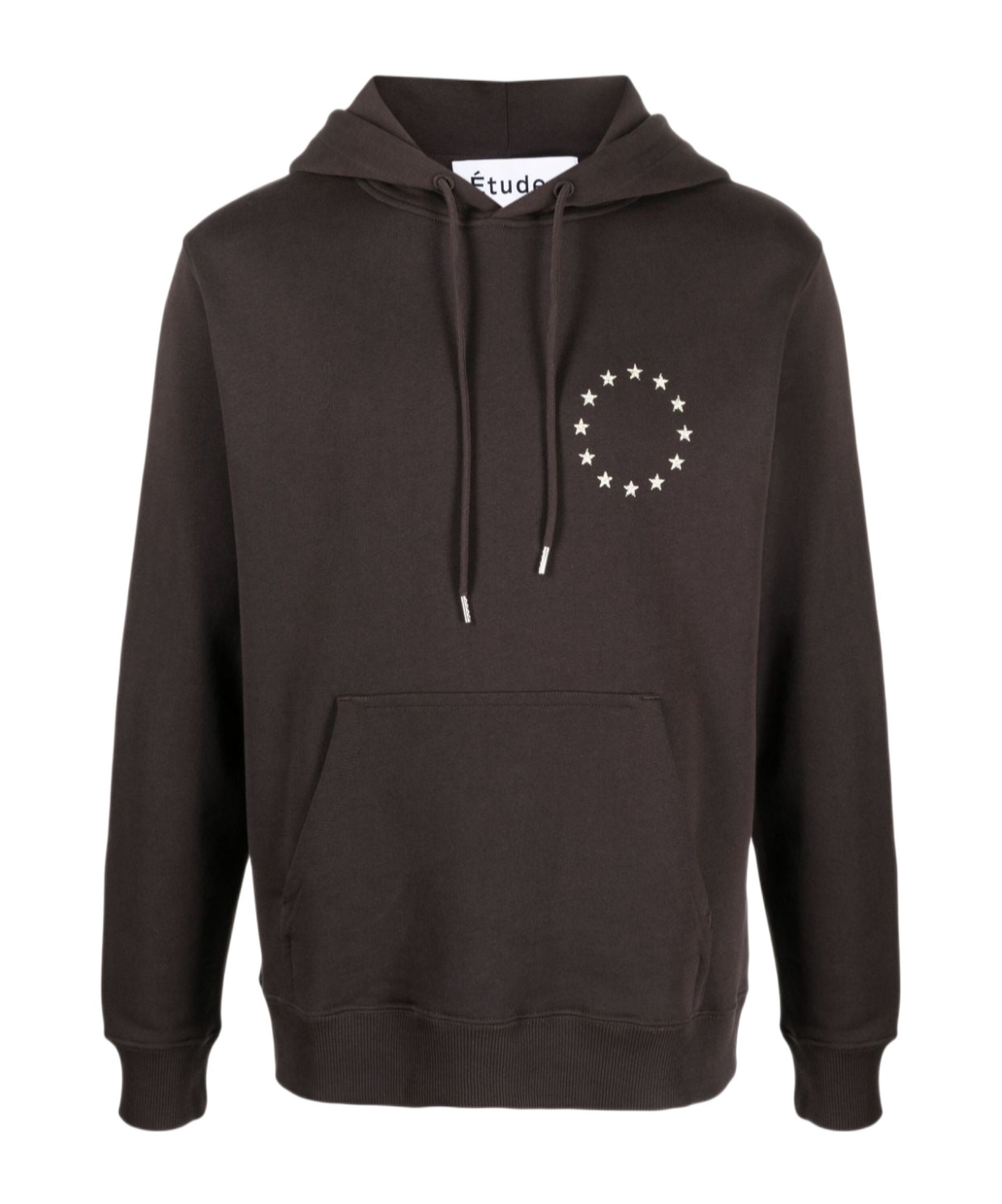 Etudes Studio Klein Europa Stars-embroidered Hoodie In Black