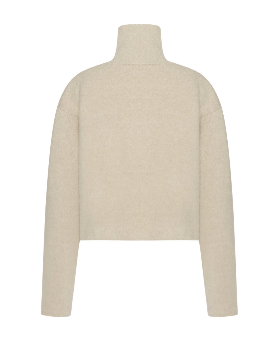 The Row Erise Wool Sweater In Nude