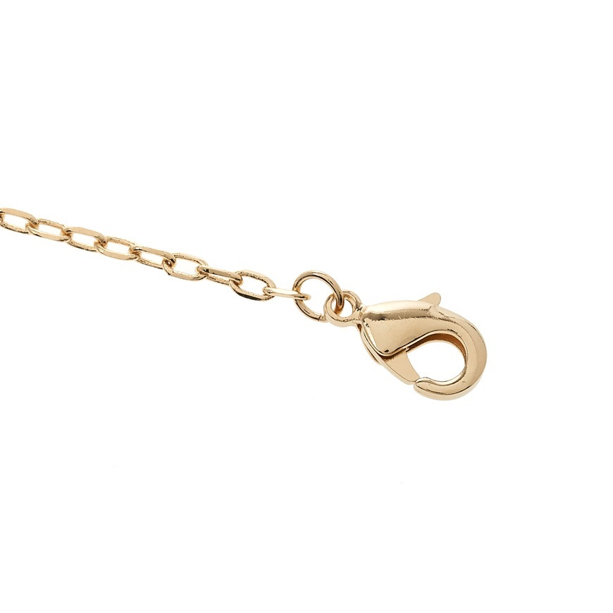 Shop Coach Pendant Necklace In Yellow