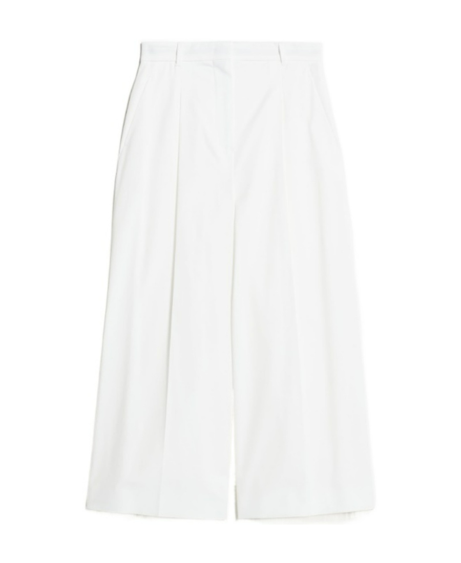 MAX MARA HIGH-WAISTED WIDE-LEGGED TROUSERS 