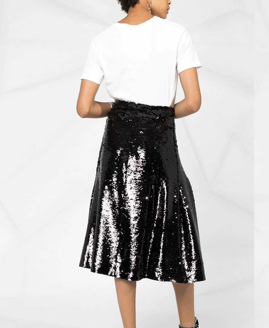 Saint Laurent Letter Logo T-shirt In White