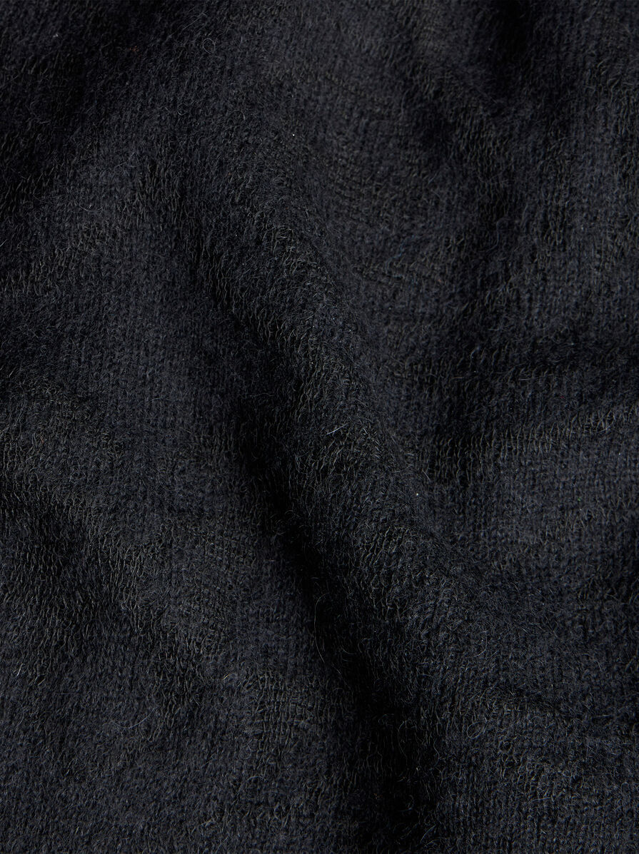 Etro Knitted Jacquard Midi Skirt In Black
