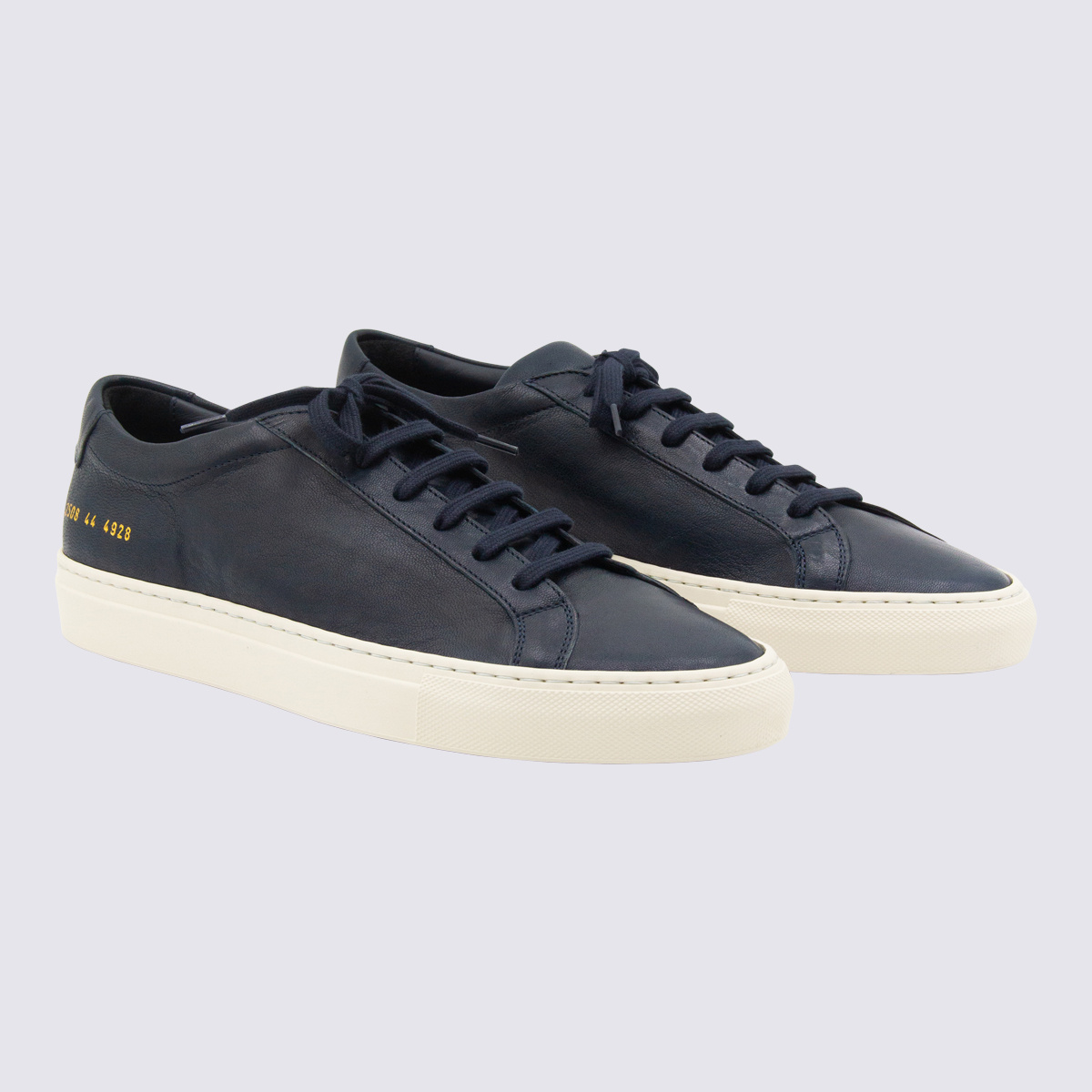 Common Projects Lace-up Low-top Sneakers In Black